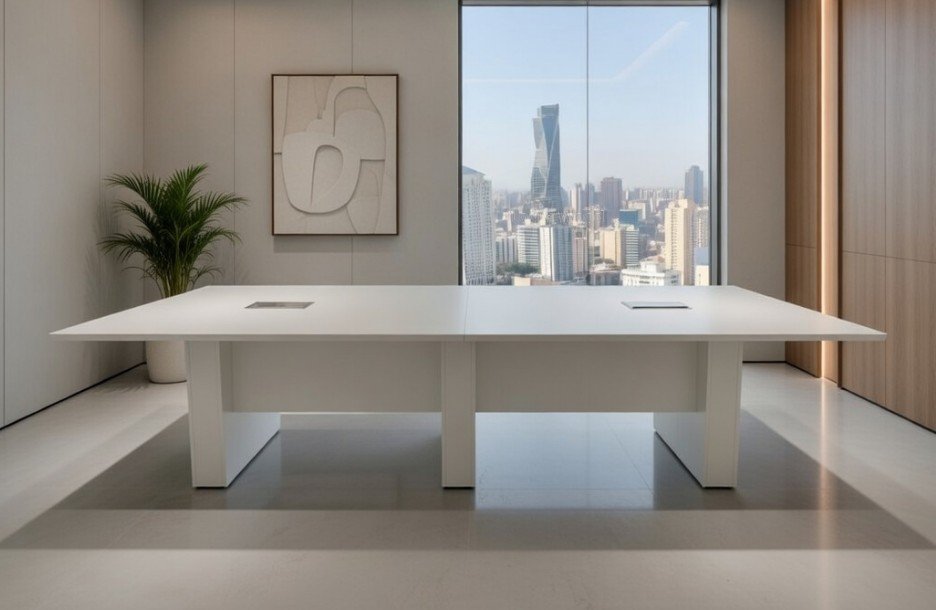 Glass-Top Modern Table