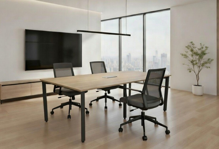 Stone-Top Executive Table