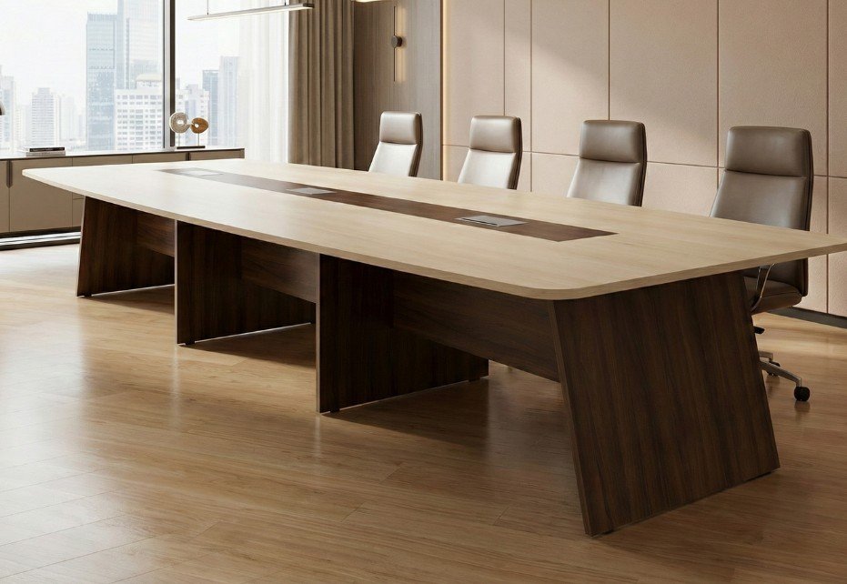 Oval Veneer Table