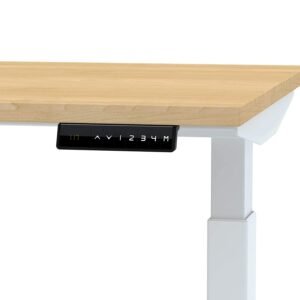 Height Adjustable Office Table - Login Wood