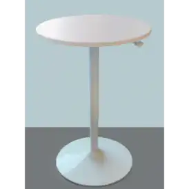 Height Adjustable Round Desk