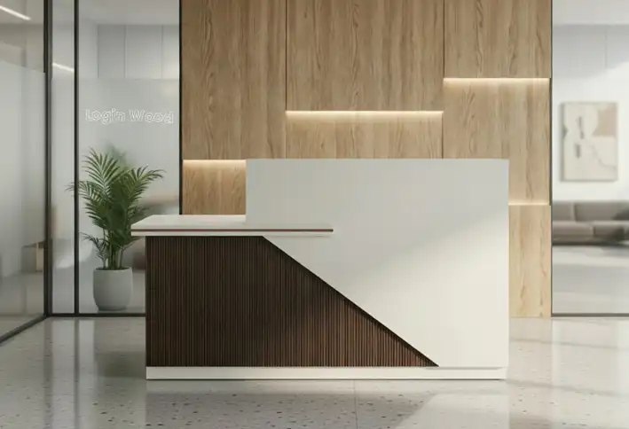 Modern reception desk